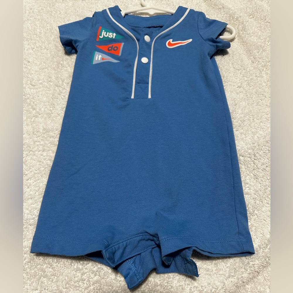 Nike Infant Blue Romper